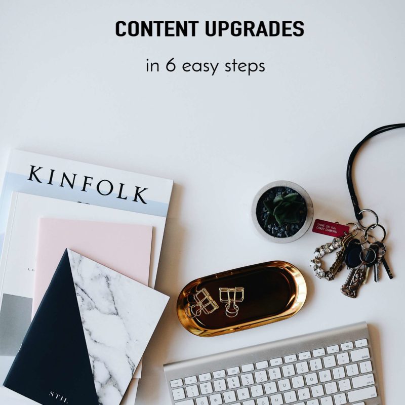 how to create content upgrades